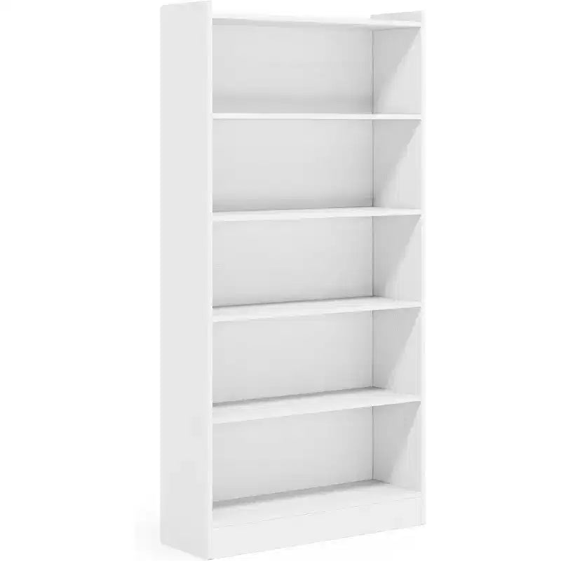 6-Tier Tall Bookcase, 71 Inches Bookshelves and Bookcases, Floor Standing 5 Shelf Library Bookcase for Home Office, Living Room, Bedroom
