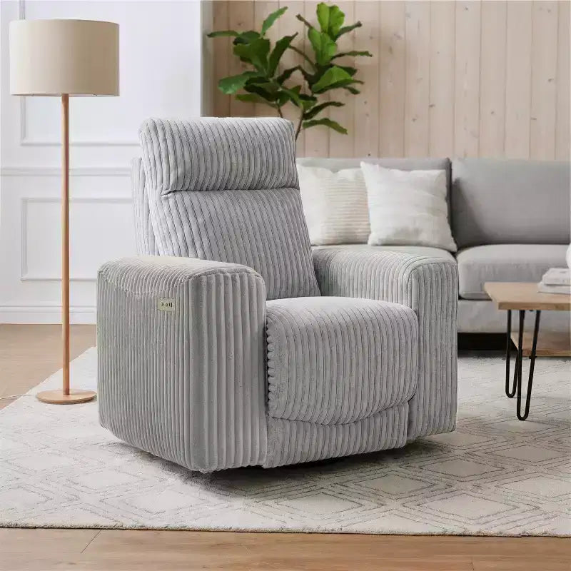 Power Recliner with USB Charging 37.2 W x 37. D x 40.75 H