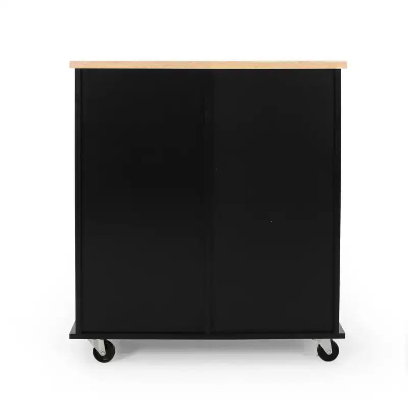Provence Contemporary Kitchen Cart with Wheels