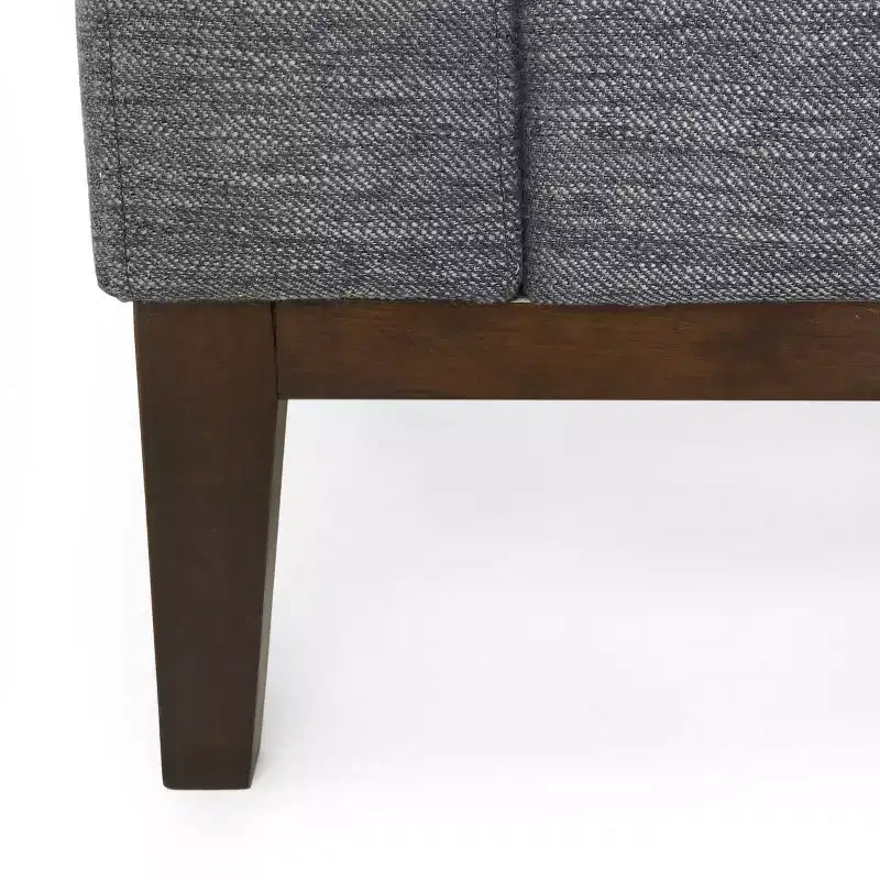 Elliston Contemporary Fabric 3 Seater Sofa with Accent Pillows