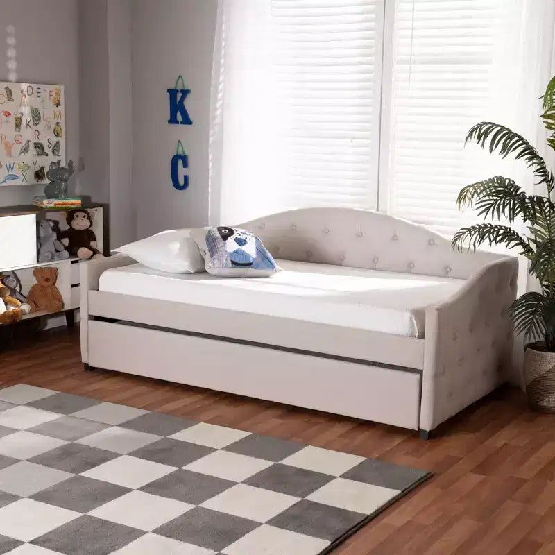 Becker Transitional Daybed with Trundle