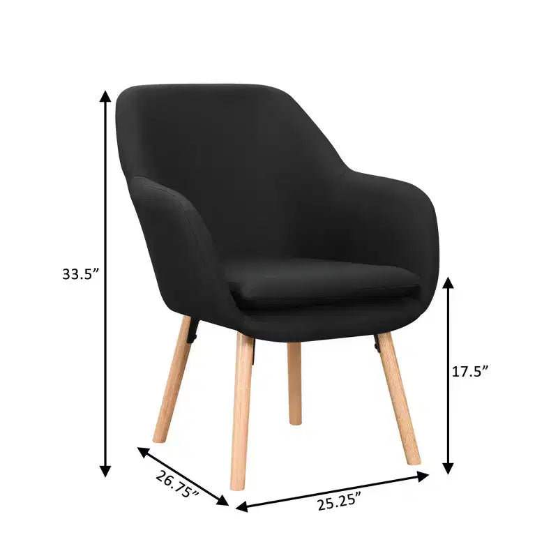 Take a Seat Charlotte Accent Chair Linen